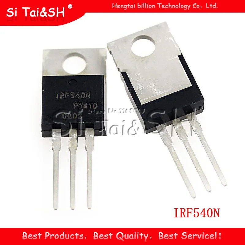 10 шт. IRF540N TO-220 IRF540NPBF TO220 IRF540 IR540 новый и оригинальный IC | Электронные компоненты