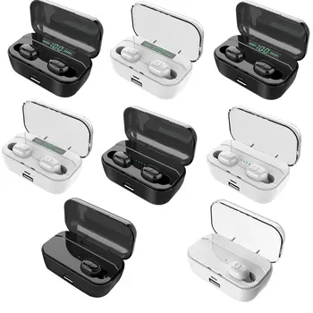 

New Arrival Bluetooth Earphone 8D Stereo Sport Wireless Earbuds Headset Mini Waterproof In-ear Headphone