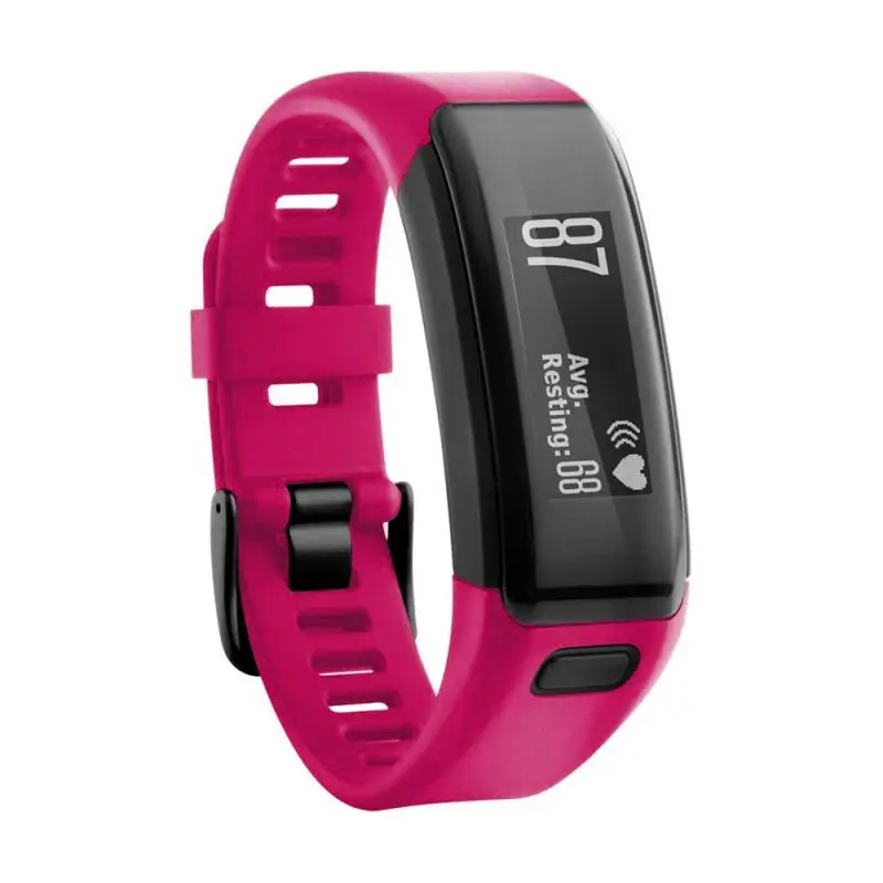 Замена совместимых полос для Garmin Vivosmart HR с металлической пряжкой фитнес-браслет ремешок пот водостойкий браслет