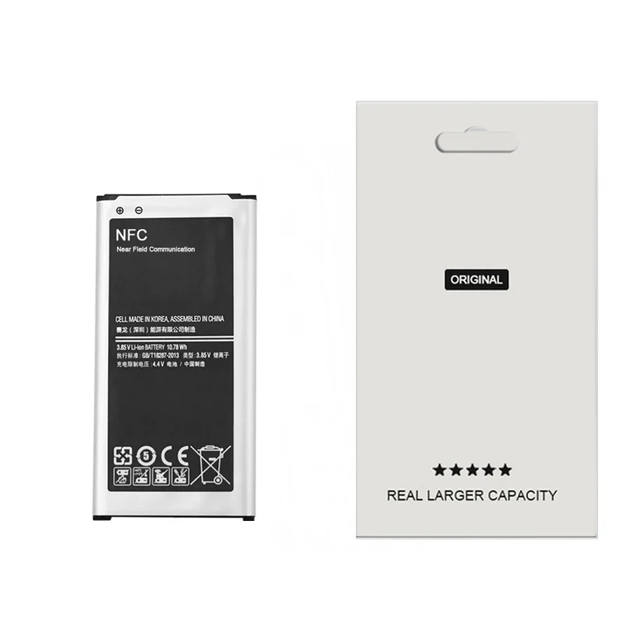 Оригинальная батарея PINZHENG для телефона samsung Galaxy S5 i9600 G900S G900F батарея EB-BG900BBC сменная батарея для мобильного телефона