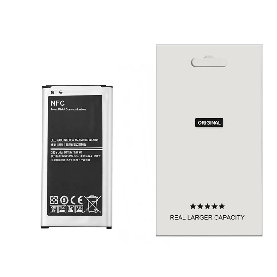 PINZHENG батарея телефона для Samsung Galaxy S5 i9600 G900S G900F EB BG900BBC Замена батареи мобильного