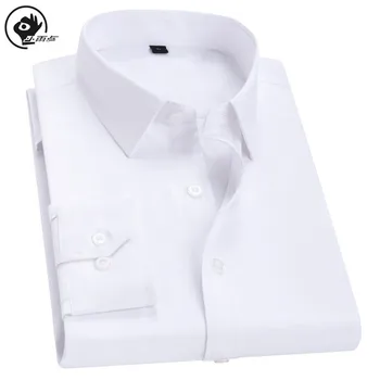 

Little Raindrop Men's Striped Standard-Fit Cotton Shirts Casual Button Down Collar Long Sleeve Easy Care Workwear Tops Shirt