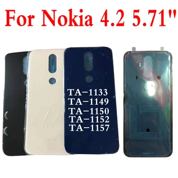 

Shyueda 100% Original New For Nokia 4.2 5.71" TA-1157 TA-1150 TA-1133 TA-1149 TA-1152 Glass Rear Back Door Housing Battery Cover