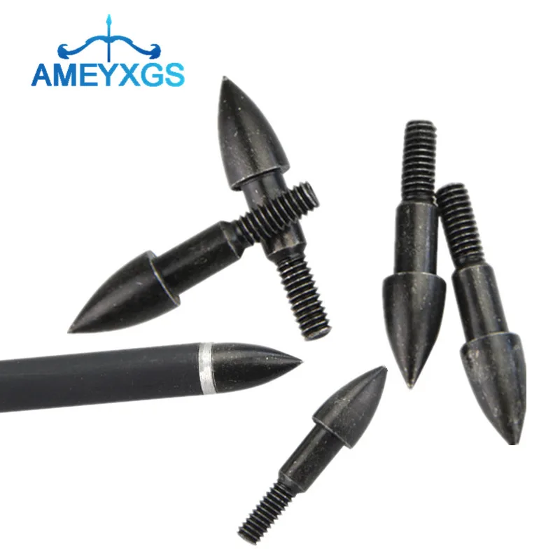 

50/100Pcs 75 Gr Archery Target Filed Points Tips Bullet Arrowheads Broadheads For Arrow Shooting Hunting Practice Accessories