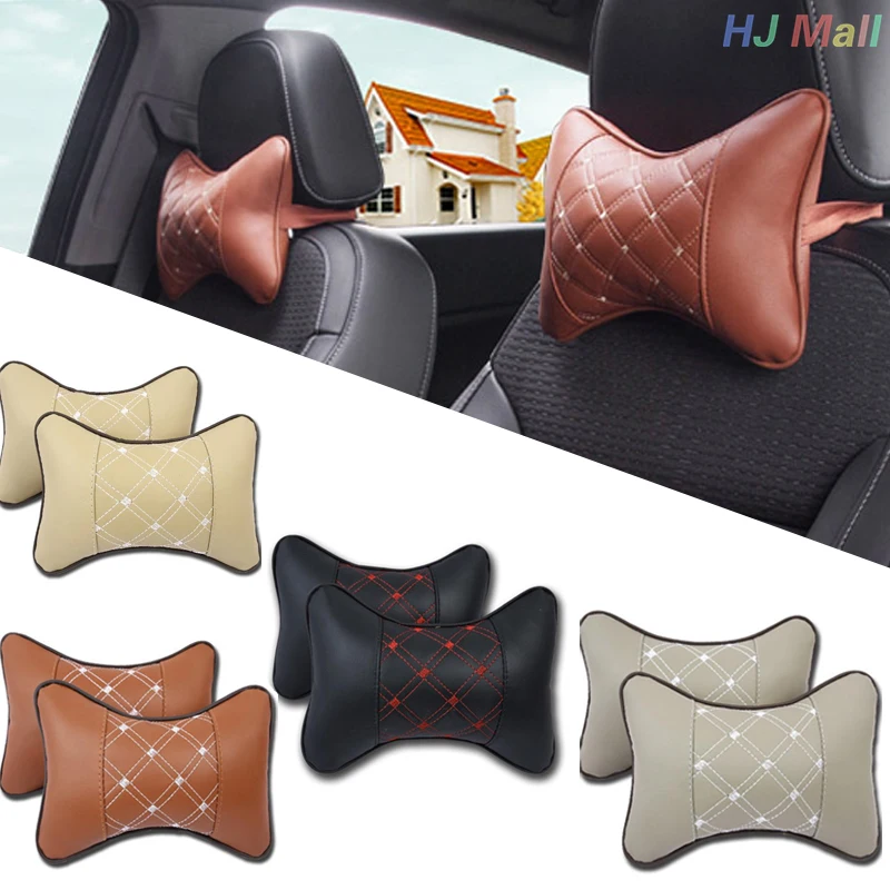 Health Car Seat Headrest Memory Foam Travel Pillow Head Neck Support Cushion