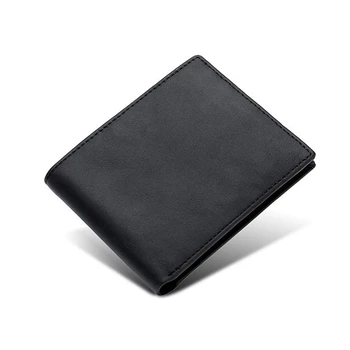 

Genuine Leather Men Wallets Vintage Short Wallet Cowhide Coin Purse Money Credit Card Holder Purse For Man