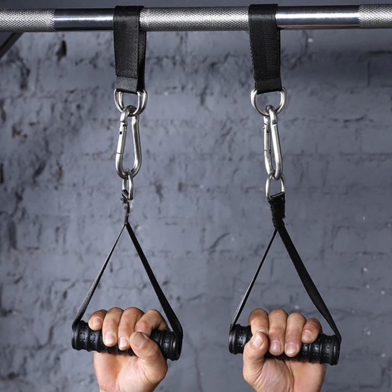 

Durable Non-slip Rally Handle Resistance Band Gym Cable Handles with Solid Cores