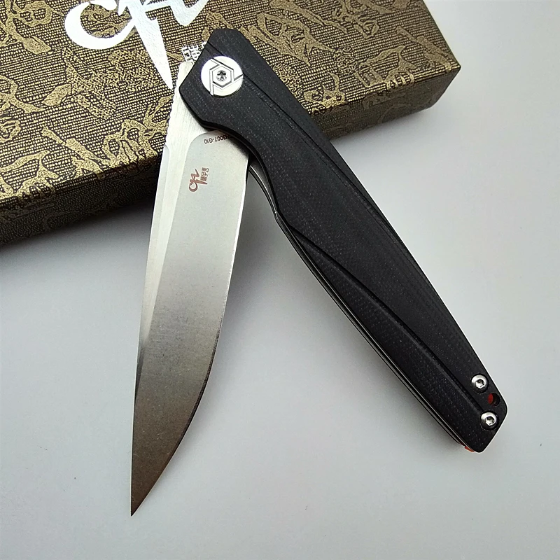 CH складной нож D2 Blade CH3007 карманный тактический Флиппер G10 Ручка для кемпинга на