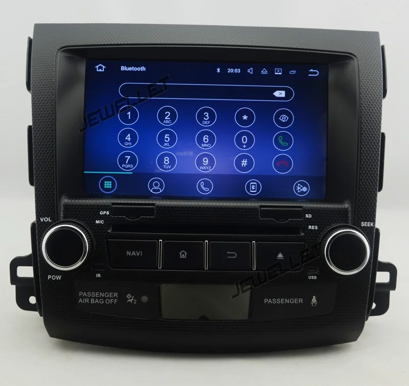 Восьмиядерный ips экран Android 9,0 автомобильный DVD gps Радио Навигация для Mitsubishi Outlander Citroen C-Crosser peugeot 4007