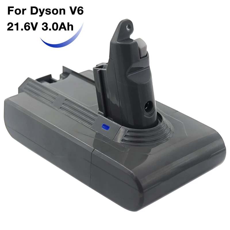 Batería recargable de litio de repuesto para aspiradora Dyson, 21,6 V, 3000mAh, DC58, DC59, DC61, V6, DC62, animal, SV03, SV07, SV09
