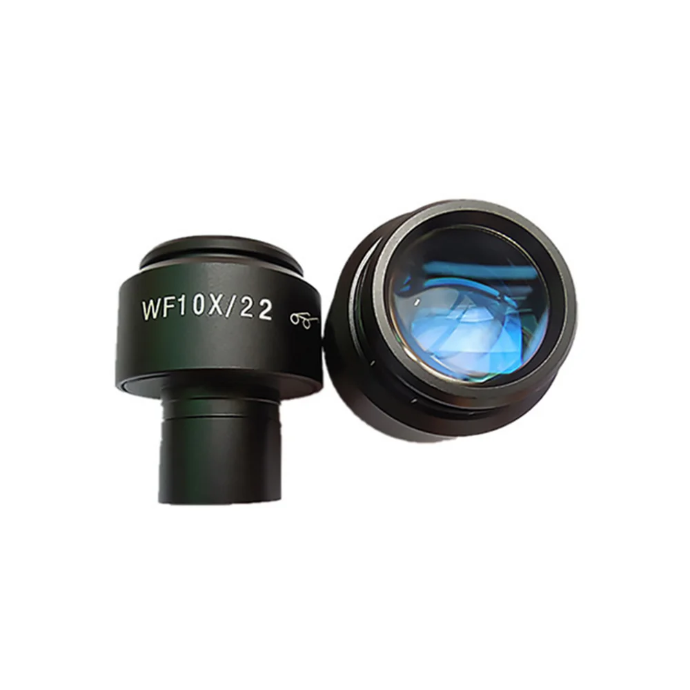 Microscope WF10X High Eye Point Wide-angle Eyepiece Field of View 22MM Interface 23.2MM Field of View Adjustable