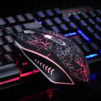 

Gaming Keyboard and Mouse Set k13 Backlight Usb Ergonomic for PC Laptop Gamer Games Mouses and Keyboards Kit