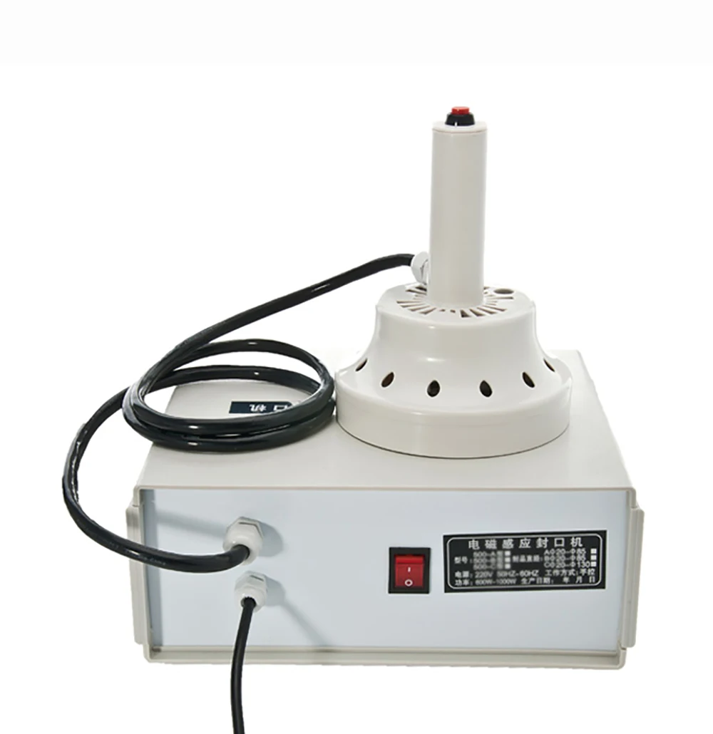 220V ручной электромагнитный индукционный герметик колпачок машины для запечатывания тары алюминиевая фольга медицинский пластик колпачок на DGYF-600 Y