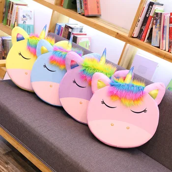 

Plush Unicorn Toy Home Cushion Sofa Cushion Office Nap Pillow Home Decoration Unicorn Doll Gift for Children Friends