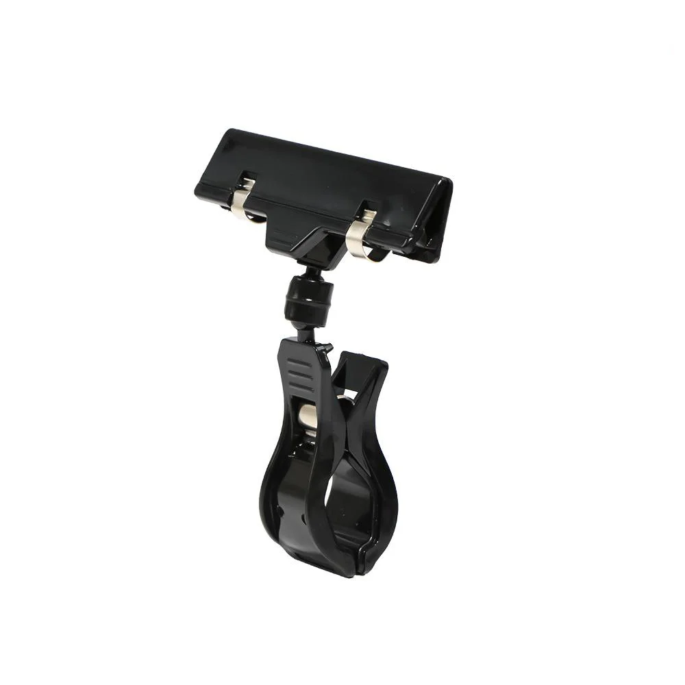 Black Pop Clamp Rotating Swivel Sign Holder Clip For Surfaces Up 2 Hinged Clasps Connected By A Ball pop clamp rotating swivel sign holder clip for surfaces up 2 hinged clasps connected by a ball