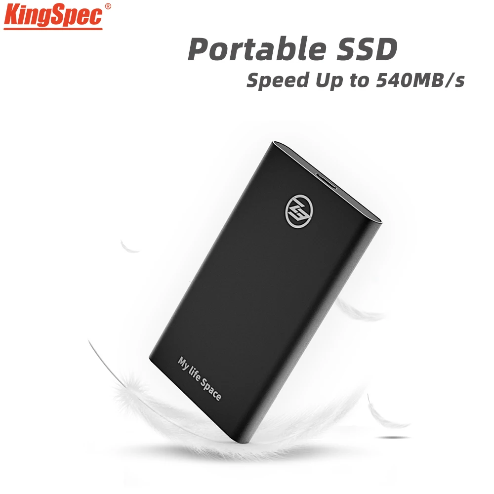 Ssd накопитель KingSpec жёсткий диск Портативный жесткий ssd Внешний 120 ГБ 240 externo 480 Гб