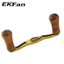 EKFan Gold Camphor ручка+ ручка из алюминиевого сплава отверстие 8*5 мм Длина 98 мм рыболовная ручка Рыболовная катушка аксессуар