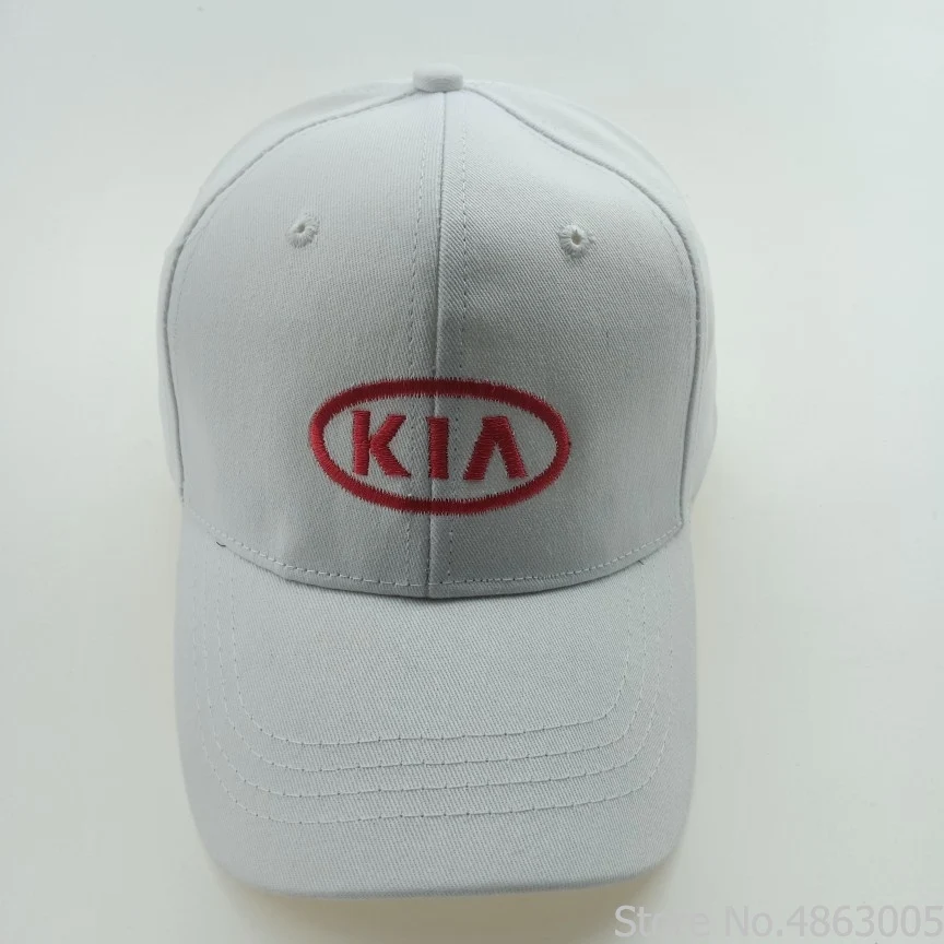 3 Женская и мужская бейсбольная кепка KIA, унисекс, бейсболка с вышитыми буквами, кепка KIA Motors, бейсболка, летняя, для улицы, Регулируемая Кепка - Цвет: 3