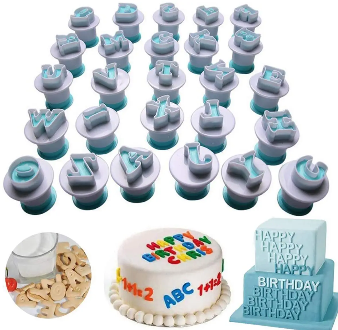 4pcs/set Russian Alphabet Fondant Cake Mold Biscuit Moulds Decoration DIY O4Q7 4pcs/set Russian Alphabet Fondant Cake Mold Biscuit Moulds Decoration DIY O4Q7
