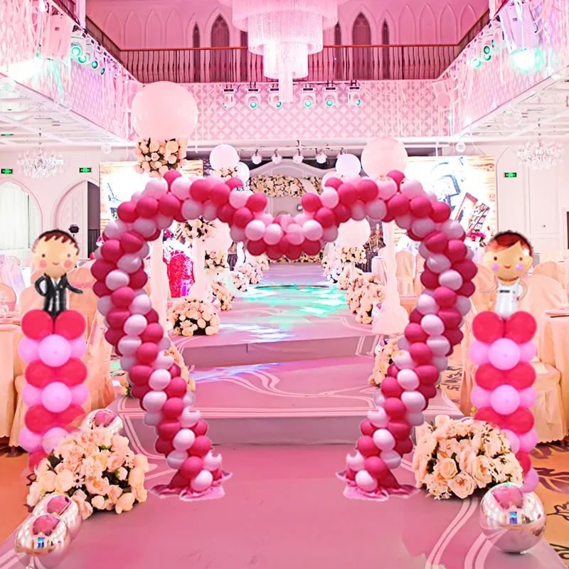 

Balloon Arch Opening Birthday Marriage Celebration Heart Arch, Five-pointed Star Arch Foldable Disassembly Shelf Base