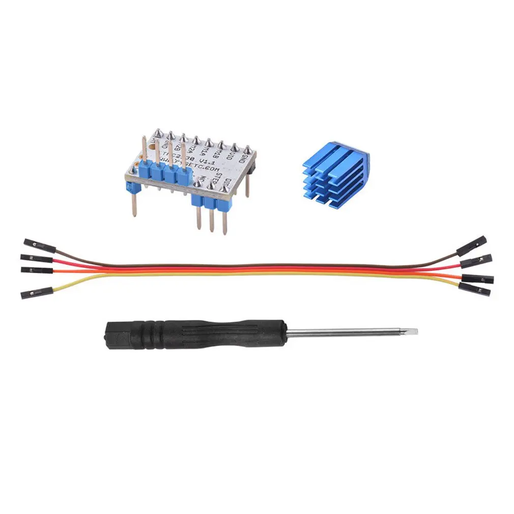 TMC2130 V1.1 Stepstick Драйвер шагового двигателя SPI+ радиатор для 3D-принтера TE882