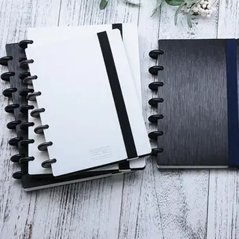 

A5 Mushroom Notepad Business Meeting Record Book Environmental Protection PP Cover Personal Note RING NOTE Office&school Supply