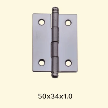 

Freeshipping 50*34*1mm Iron Metal Hinge Sewing Machine Folding Table Furniture Flip Tray Hinges Big Door Hinges