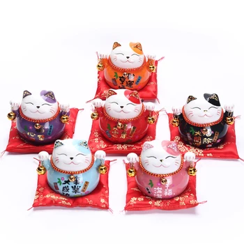 

Small Ceramic Creative Piggy Bank Pig Living Room Piggy Bank Large Coin Caja Fuerte Secreta Oculta House Decoration GG50cq