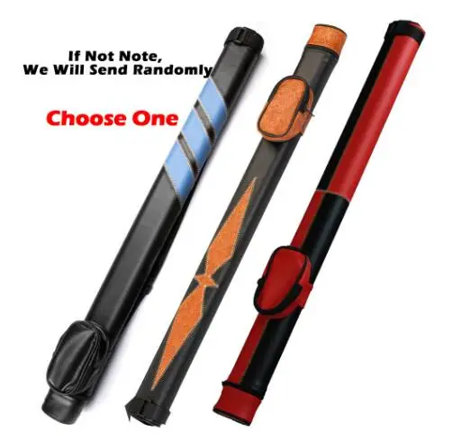 

Pool Cue Case Portable Carrying PU Billiard Accessories
