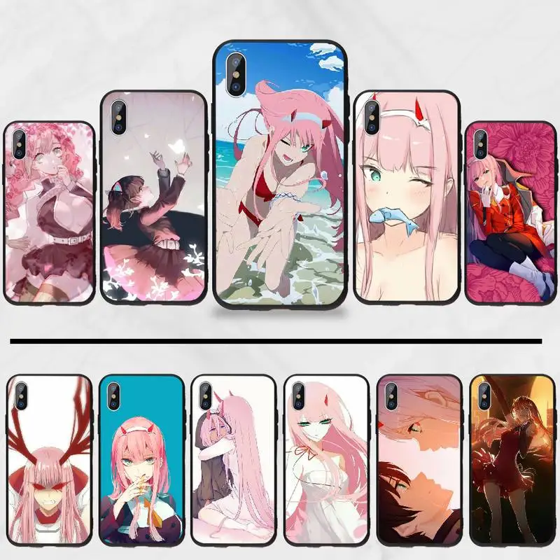 Чехол для телефона Zero Two Darling in the FranXX iphone 5 5s 5c se 6 6s 7 8 plus x xs xr 11 pro max | Мобильные