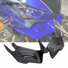 Для YAMAHA YZF-R3 YZF-R25 YZF R3 R25 мотоциклетные передние Обтекатели аэродинамические крылышки ABS пластиковые защитные крышки