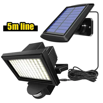 

99 Led Solar Power Pir Motion Sensor Flood Wall Lamp Waterproof Outdoor Indoor Garden Security Solar Lamp
