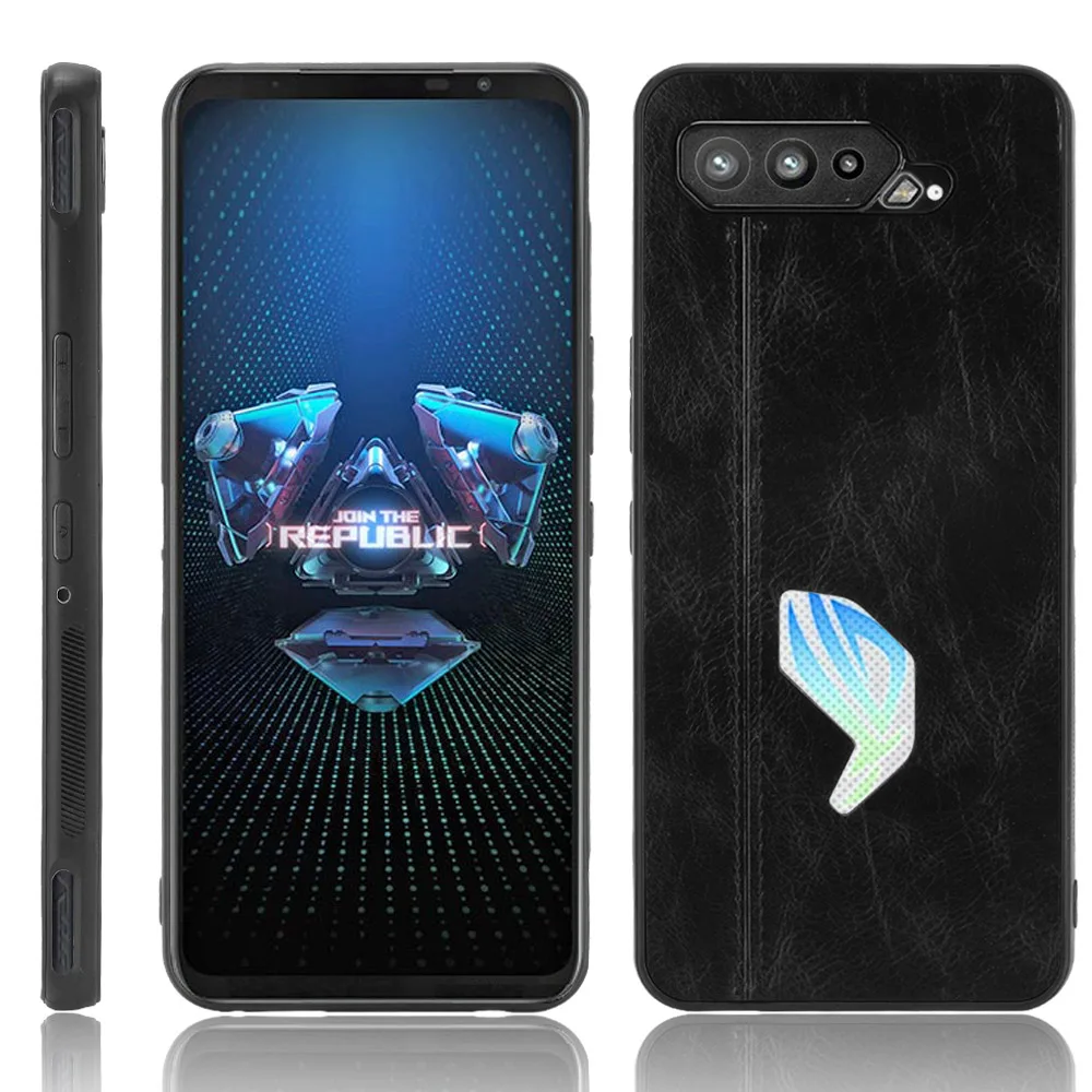 fitBAG Jive Grigio per ASUS ROG Phone 5s PRO Custodia per Cellulare in Tessuto con Imbottitura in Microfibra | Accessorio con Funzione di Pulizia | Made in Germany
