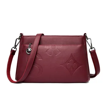 

Soft Leather Crossbody Bags for Women 2020 New Luxury Handbags Designer Shoulder Bag Elegant Ladies Hand Bags