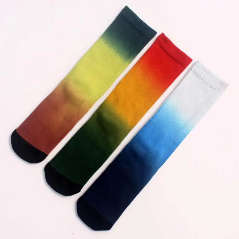 

New Hip Hop Spell Color Socks Long Men/Women Skateboard Socks