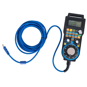 

New Wired Mach3 Control Handlewheel 4 Axis / 6 Axis Handwheel Wired Control Electronic Pulse Generator For Cnc Engraving Machine