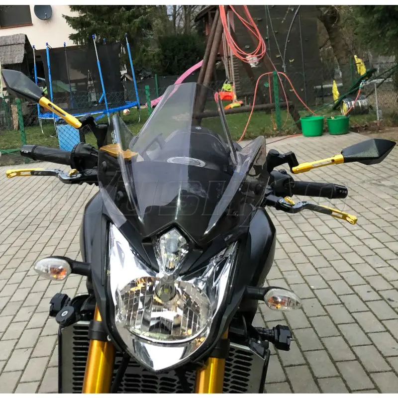 

CNC Rearview Rear Side Mirrors Adapter For Yamaha XJ6 XJ6N FZ1 FZ1N FZ8 FZ8N FZ8S FZ6 S2 FZ16 Riser Extend Holder Mount Clamp