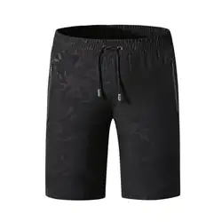 Yiwa Мужские Пляжные Шорты повседневные шорты спортивные быстросохнущие пляжные тонкие дышащие шорты со средней талией Базовый Стиль