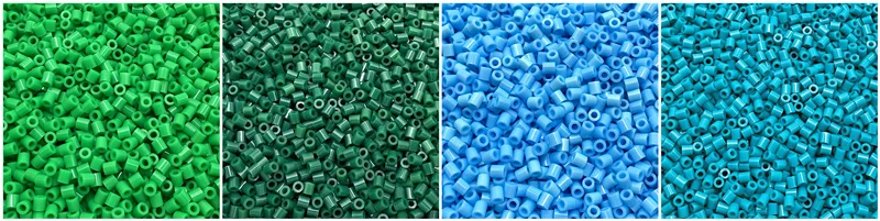 200Pcs 5mm High Grade HAMA Perler Beads for GREAT Kids Great Fun DIY Intelligence Educational Toys Craft Puzzles (Hole Size:3mm) cute Beads