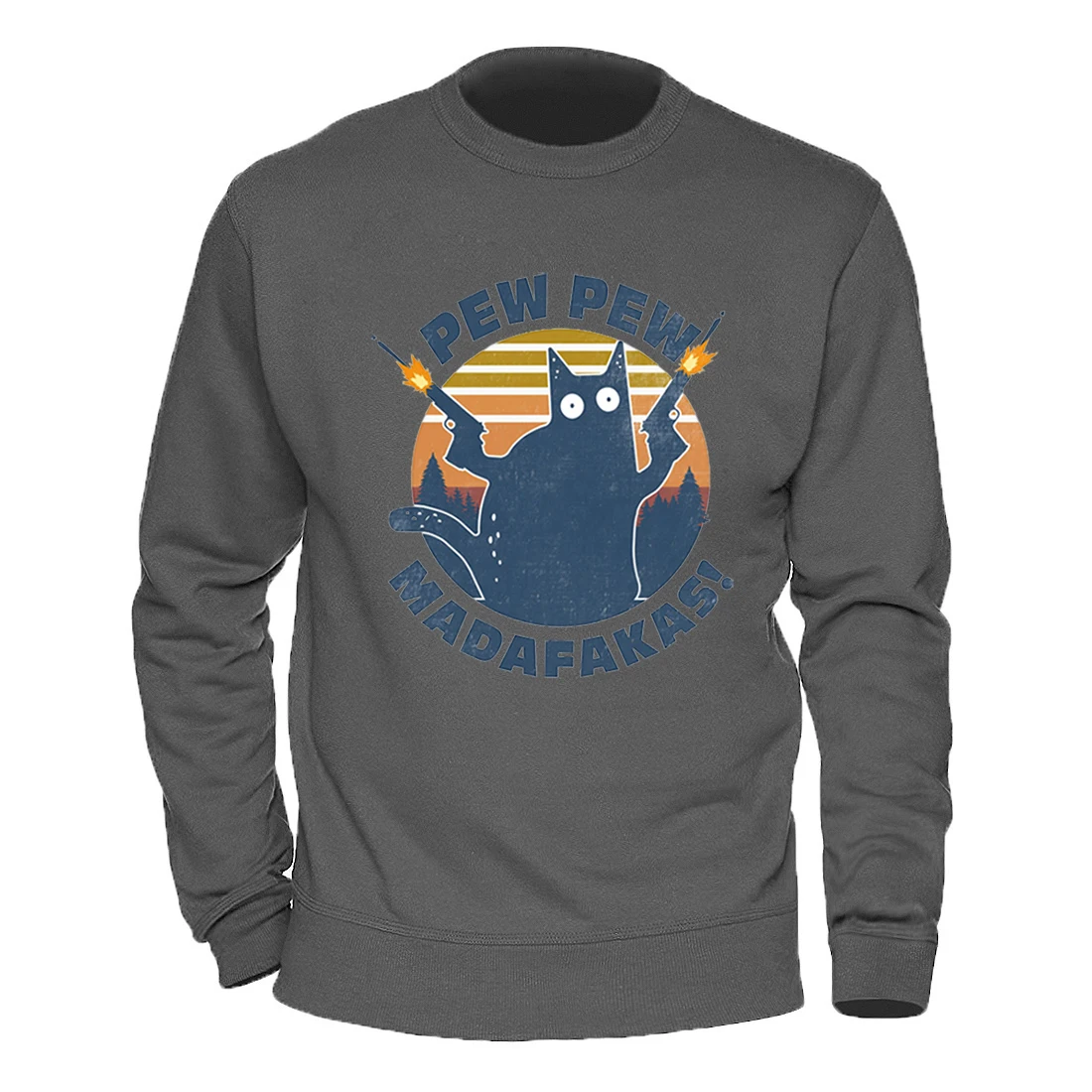 

Madafakas Pew Pew Print Hoodie Cute Cartoon Men's Long Sleeve Fleece Sweatshirt 2020 New Arrival High Quality Loose Casual Hoody