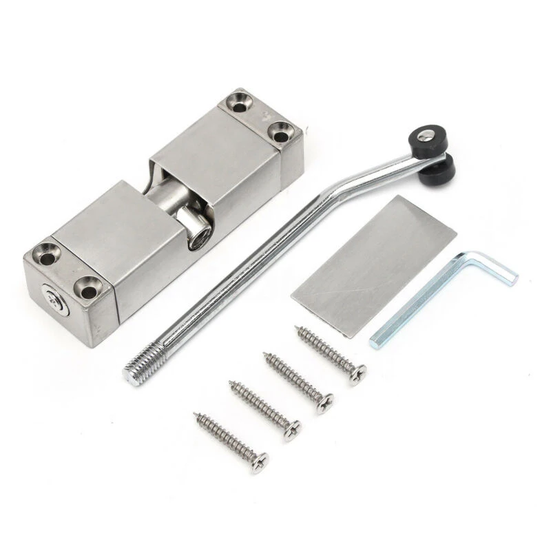 

Office Door Closer Home Room Hardware Tool Spring Loaded Stainless Steel Hotel Room Door Use