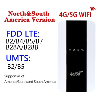 

5G Wifi Router Portable MiFi 150Mbps 4G/5G WiFi Router Car Mobile Wifi Hotspot with Sim Card Slot