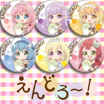

Japan Anime Endro! Brave Project Cosplay Badge Cartoon Brooch Pins Collection Backpacks Badges For Bags Button gifts