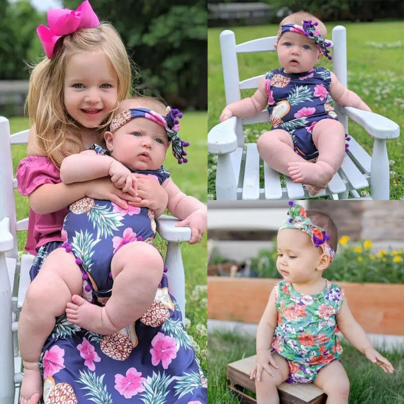 

US Infant Newborn Baby Girls Romper Clothes Playsuit Outfit Summer Jumpsuit