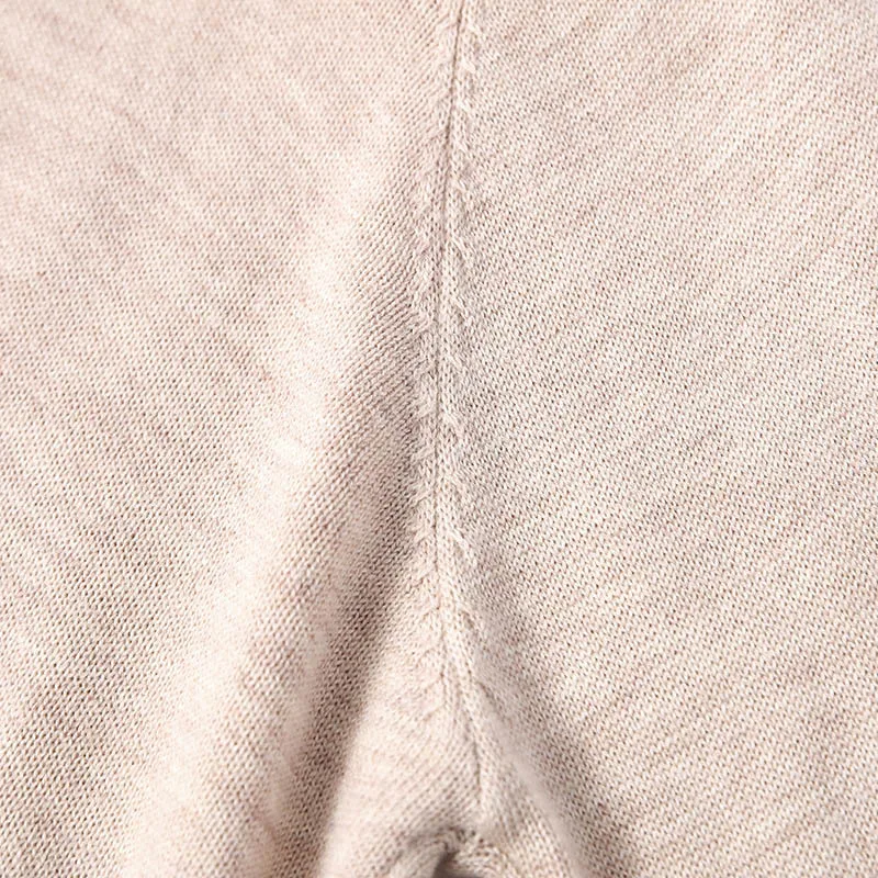 Вязаный свитер женский шерстяной Женский пуловер вышивка письмо зимний женский свитер джемпер женские свободные Джемперы Pull Femme
