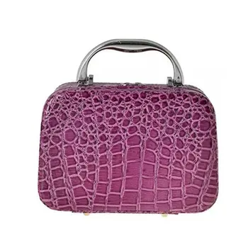 

PU Cosmetic Bag Organizer Large Capacity Hand Bag Waterproof Portable Women Travel Beauty Makeup Bag