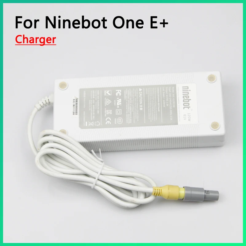 Original Accessories For Ninebot One E+ E plus Charger Electric Unicycle Wheel Scooter Self-balance Charging device Parts | Спорт и