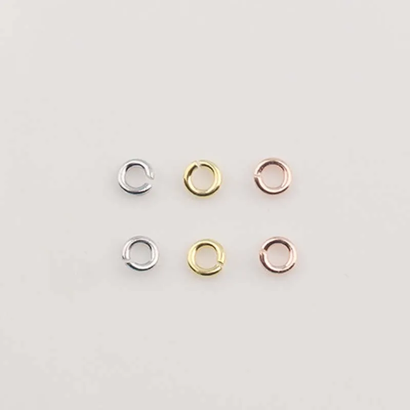 30-60pcs 925 Sterling Silver Open Jump Rings 3-6mm Split Ring Connectors  for DIY Earrings Bracelet Jewelry Making Findings - AliExpress
