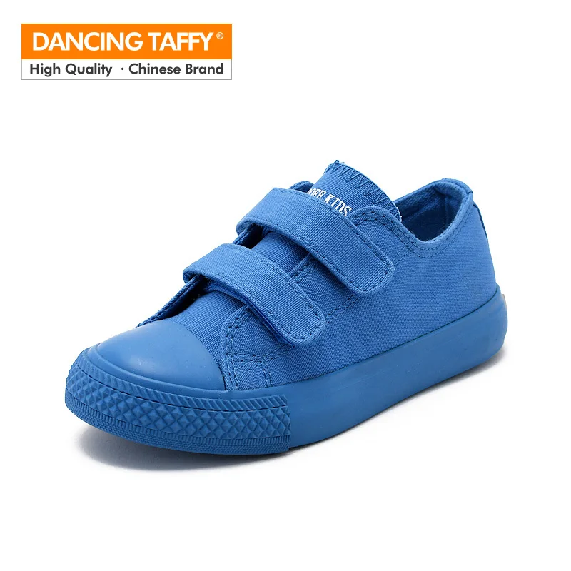 Однотонная детская обувь; 5 цветов; детская обувь; брендовая модная тканевая парусиновая обувь для мальчиков и девочек; вулканизированные маленькие и большие детские кроссовки