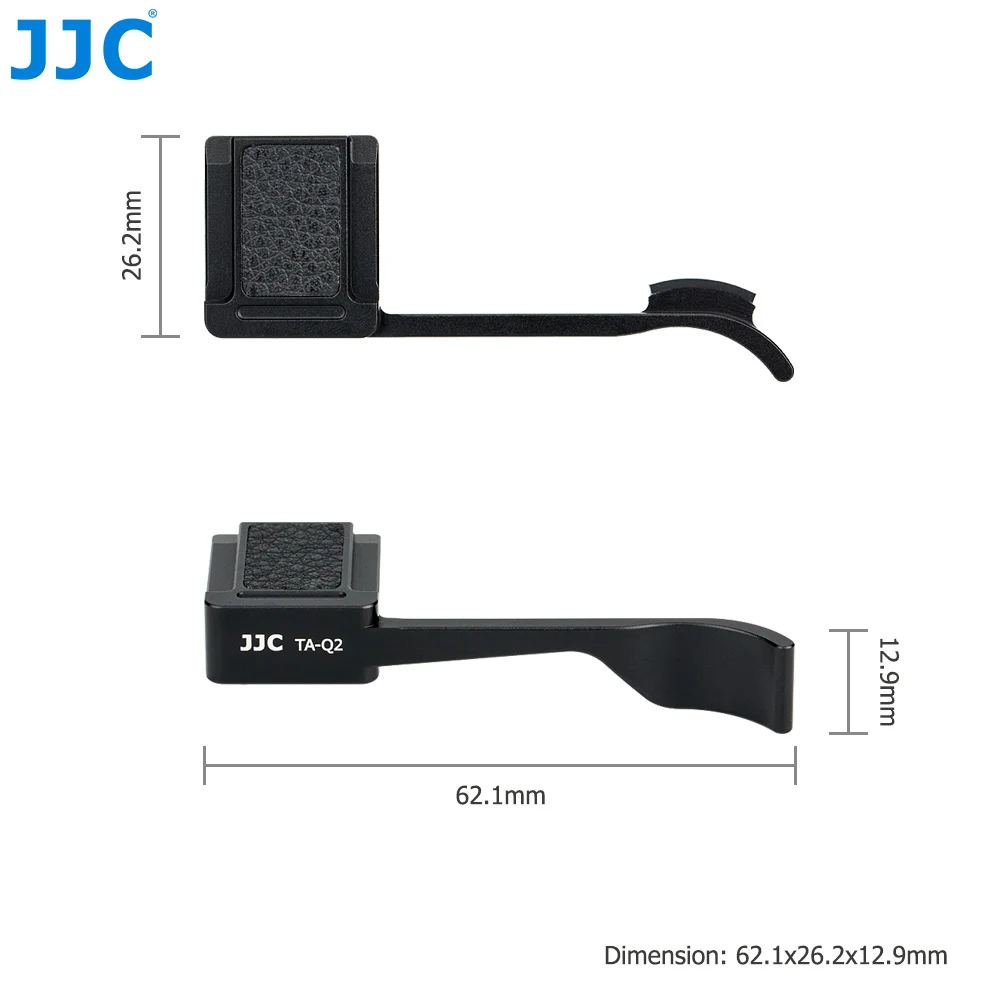 JJC Deluxe Металлическая Ручка для камеры Leica Q2 крышка горячего башмака алюминиевая